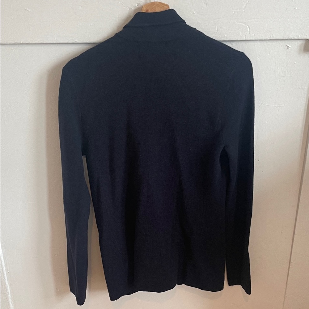 Vintage Polo by Ralph Lauren Navy Blazer with Embroidered Crest - Picture 4 of 12